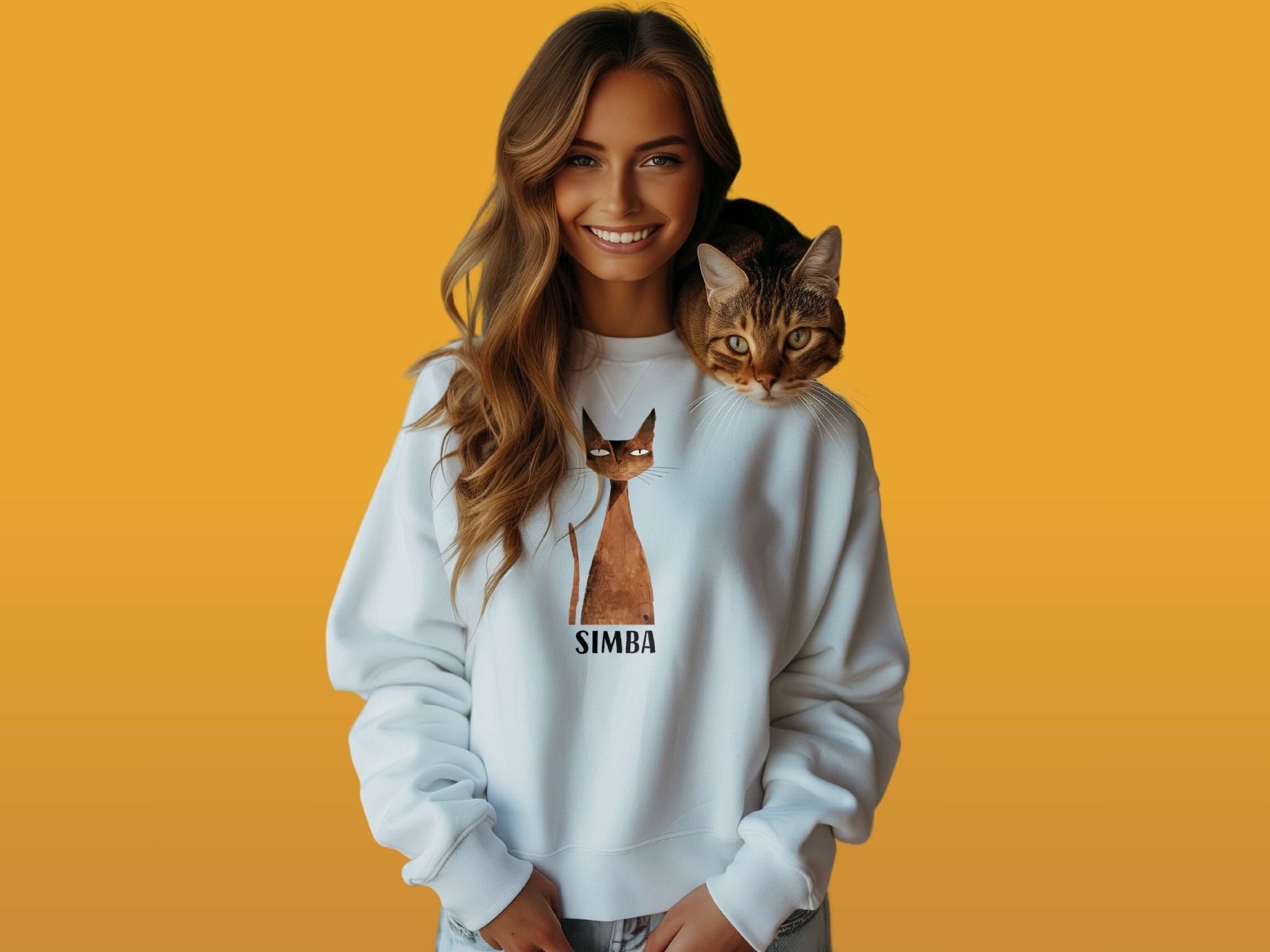 Adult Sweatshirts Cats
